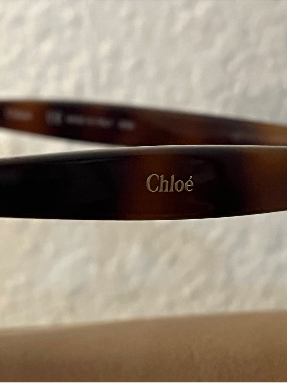 Chloé Tortoiseshell Round Sunglasses with Brown Lenses - Picture 3 of 6